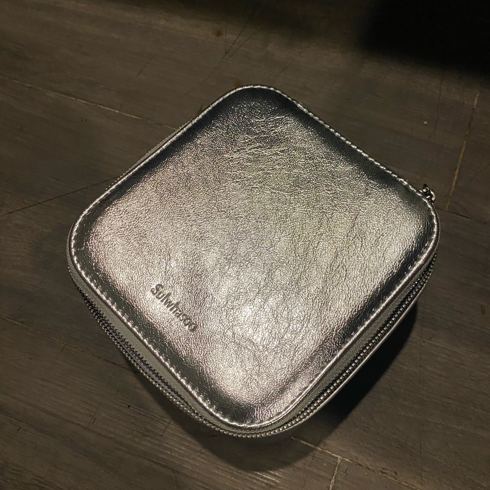 Silver Travel Case